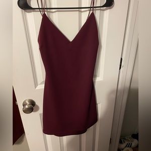 Windsor dress burgundy